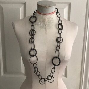 NWT slinky wire necklace.